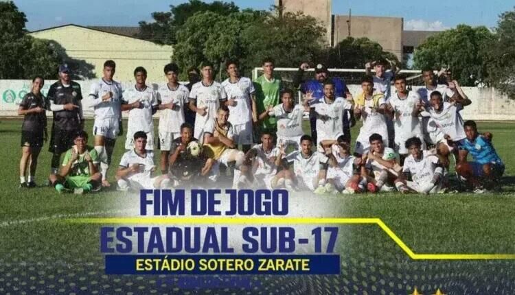 Imagem de compartilhamento para o artigo Costa Rica goleia Comercial em partida de ida à final do Estadual Sub-17 da MS Todo dia